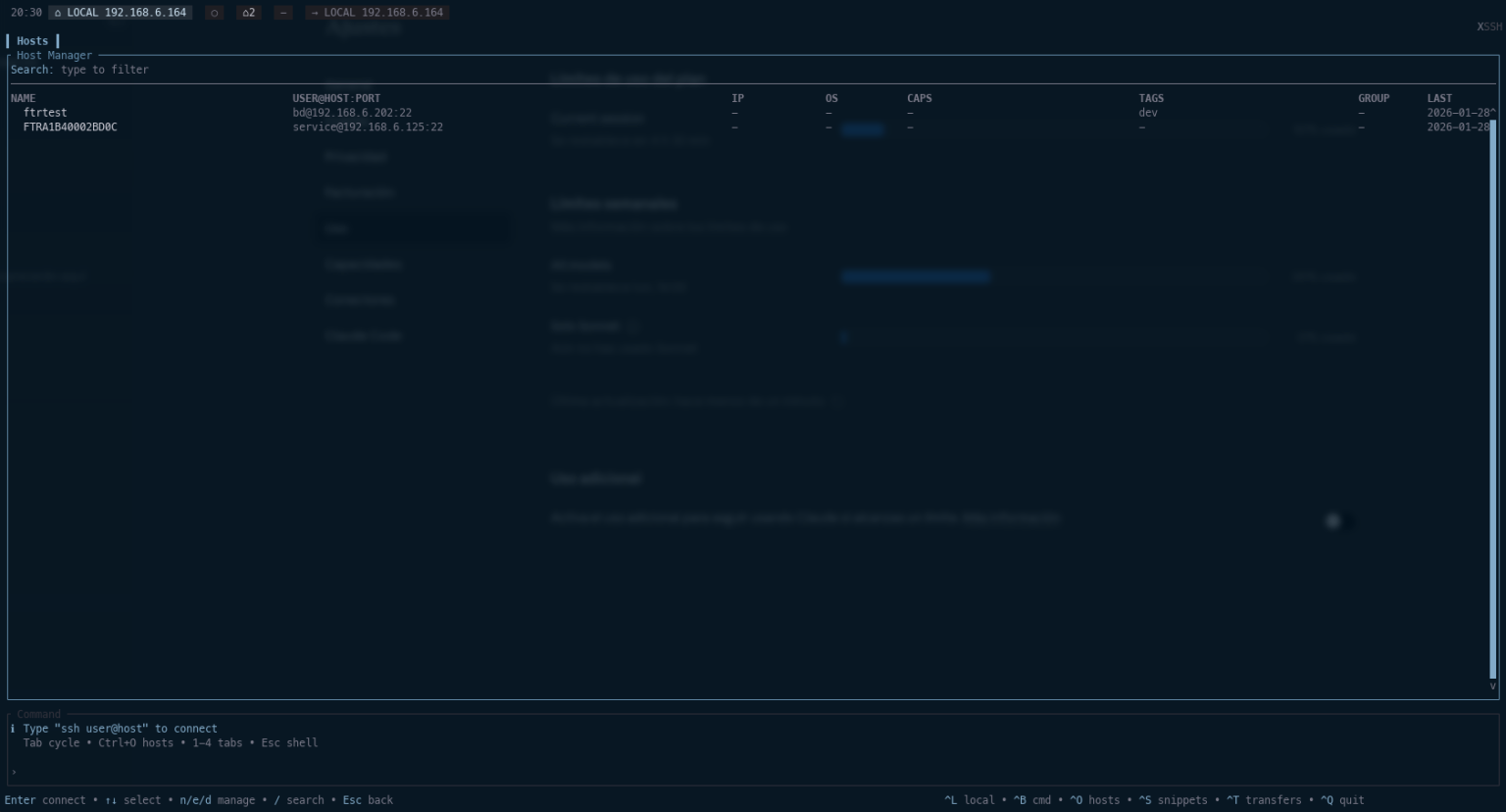 XSSH – Extended SSH infrastructure and secure access tooling